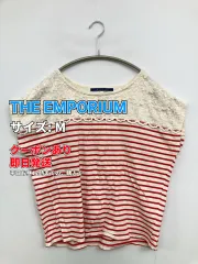 THE EMPORIUM ノースリーブ M レッド レディースのサムネイル