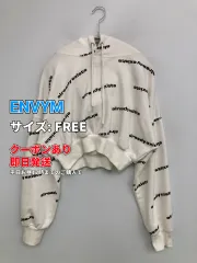 ENVYM アンビー パーカー FREE アイボリー 長袖 プルオーバー その他総柄 コットン レディースのサムネイル