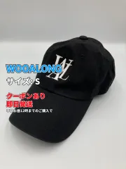 WOOALONG ウアロン キャップ S ブラック コットン ベースボール メンズ レディースのサムネイル