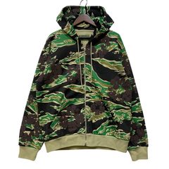 正規品】CORTEIZロゴ 迷彩 ジップアップ フーディ - メルカリ