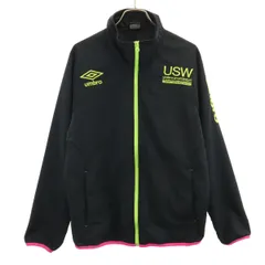 umbro アンブロ トレーニング ジップジャケット S ブラック メンズ 古着のサムネイル