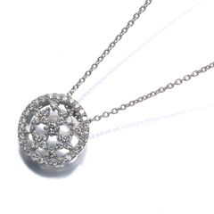 売り切り値下げ ポンテヴェキオ 蝶々 ダイヤ ネックレス K18 0.6ct 