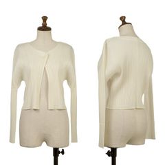 イッセイミヤケミーISSEY MIYAKE me 染めカリフラワー半袖ポロシャツ