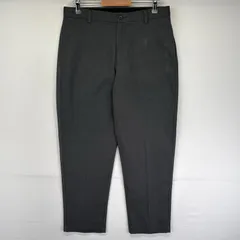 古着 エルエルビーン L.L.Bean パンツ チノパン ジップ ストレート 無地 ツータック センタープレス 33  グレー系 無地 メンズのサムネイル