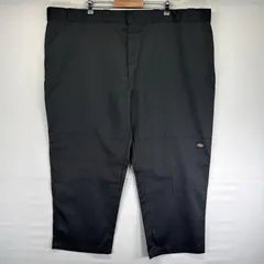 古着 ディッキーズ Dickies パンツ 大きいサイズ ルーズフィット ワンポイント ワークパンツ ジッパーフライ w54 L30  グレー系 メンズのサムネイル