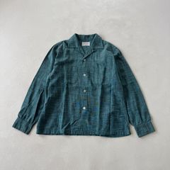50s-60s Penney's TOWNCRAFT オープンカラーシャツ カスリ柄 M - メルカリ