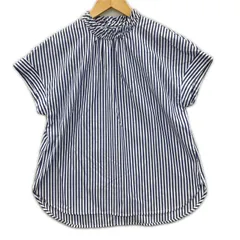 index インデックスブラウス sizeＳ/ブルー系×総柄のサムネイル