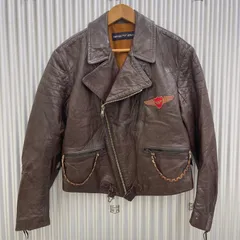 EMPORIO ARMANI 80's ヴィンテージ レザー ジャケットのサムネイル