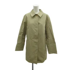 バーバリー ロンドン BURBERRY LONDON ステンカラーコート  トレンチコート 38 ベージュ 裏地チェック柄 長袖 FRA85-054 /SH ■GY69のサムネイル