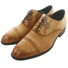 美品】HILTON ヒルトン ストレートチップ ビジネスシューズ 24.5