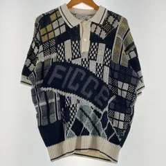 【中古品】 FICCE YOSHIYUKI KONISHI フィッチェ ヨシユキコニシ 3D DESIGN S/S KNIT スリーディー デザイン ショートスリーブ ニット 半袖 トップス 【147-260701-sa-06-tei】のサムネイル