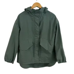 ヘルノ ブルゾン サイズ40 M レディース美品  GI000156D-19339 ライトグリーン 長袖/フード付き/ジップアップ/マウンテンパーカー/春/秋のサムネイル