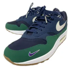 NIKE AIR MAX 1 87 QS D V3887-400 ローカットスニーカー size28cm /ネイビー×グリーンのサムネイル