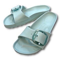 BIRKENSTOCK 빌켄슈톡 Madrid Big Buckle EVA 마드리드 빅 버클 샌들 하늘색 라이트 블루 25 cm 레이디스 여름 고고 헌옷 마루이 기타센주점 26 No.2616