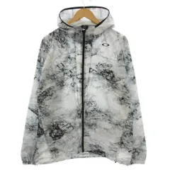 オークリー OAKLEY Enhance Wind Mesh Jacket マウンテンパーカー ウィンドブレーカー L グレー FOA401598 /☆G19のサムネイル