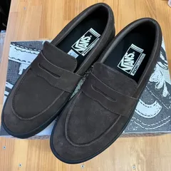 VANS SKATE LOAFER ローファー バンズ SUEDE BROWN/BLACK スウェード ブラウン ブラック スケート スニーカー スケートシューズ US VANSのサムネイル
