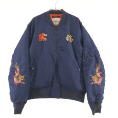 希少 GERUGA ゲルガ 別注スーベニアジャケット 紺 サイズ3 - メルカリ