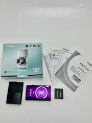 G3017】 Canon IXY 210 シルバー 箱付き キャノン イクシ - メルカリ