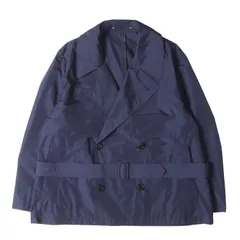 【美品】Paul Smith ポールスミス コート ネイビー 紺 サイズ:L  現行タグ ポリエステルタフタ ショート トレンチコート  アウター ジャケット 上着【メンズ】【中古】のサムネイル