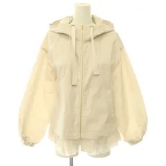 アナイ ANAYI 24SS グログランタフタXチュールブルゾン ジップアップ フード 薄手 34 ライトピンク /HS ■OSのサムネイル