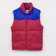 90s～　PACIFIC TRAIL　パシフィックトレイル　フルジップダウンベスト　ヴィンテージ　赤　レッド　古着【値引き交渉OK！】のサムネイル