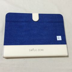 SMILE ZEMI タブレット カバー付き 本体 スマイルゼミ タブレットケース 組曲コラボ 4 デニム - メルカリ