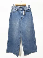 美品 apart by lowrys アパートバイローリーズ デニムワイドパンツ デニムパンツ sizeL/水色 ■■レディースのサムネイル
