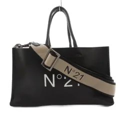 ヌメロヴェントゥーノ N°21 ショルダーバッグ ハンド 2way レザー ロゴ ミニ 黒 ブラック /FF ■GY11のサムネイル