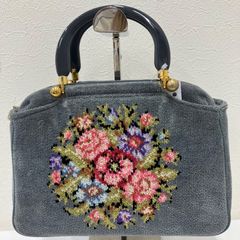 993 美品 FEILER フェイラー ミニポーチ シュニール織り 花柄 タグ付き