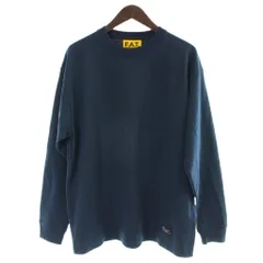 エフエーティー FAT Tシャツ カットソー SKINNY 紺 ネイビー 無地 ラウンドネック 長袖 /AP49 ■GY28のサムネイル