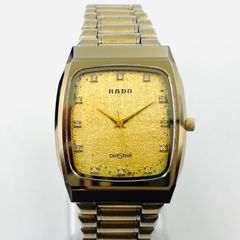 ラドー RADO バルボア V BALBOA クォーツ デイト シルバーサンレイ文字