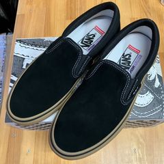 極美品】 ヴァンズ SLIP ON スリッポン V98CF CHN ブラウン - メルカリ