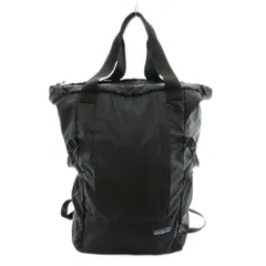 パタゴニア Patagonia ライトウェイト トート バックパック LightWeight Travel Tote Bag リュックサック デイバッグ ナイロン 黒 ブラック 48808 /AN71のサムネイル