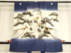 有名店在庫 最高級新品正絹（祝着）京友禅手描き刺繍美術特撰日本一