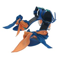 ピエールアルディ36ブロックアンクルサンダル カラフルストラップ23