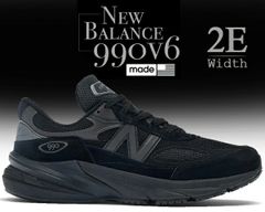 New Balance 990V6 Triple Black 26cm - メルカリ