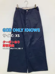 2026年最新】GOD ONLY KNOWS CHINO PANTSの人気アイテム - メルカリ