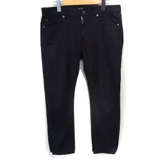 アンダーカバーイズム UNDERCOVERISM クロップド パンツ 無地 コットン 綿 ストレッチ 4 ブラック 黒 /FT4のサムネイル