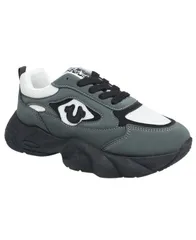 トゥルーレリジョン メンズ シューズ スニーカー True Religion Cole Jogger Sneaker Black Gray ブラックのサムネイル