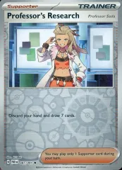 【中古】ポケモンカードゲーム 087/091[★(R)]：(リバースホロ)Professor’s Research[Professor Sada]/博士の研究(オーリム博士)のサムネイル