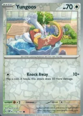 【中古】ポケモンカードゲーム 176/197[●(C)]：(リバースホロ)Yungoos/ヤングースのサムネイル