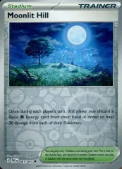 【中古】ポケモンカードゲーム 081/091[◆(U)]：(リバースホロ)Moonlit Hill/月明かりの丘のサムネイル