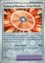 【中古】ポケモンカードゲーム 090/091[◆(U)]：(リバースホロ)Technical Machine： Crisis Punch/ワザマシン かじばのいっぱつのサムネイル