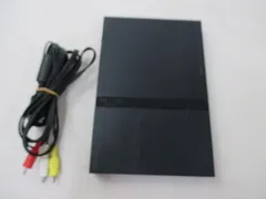  中古品 ゲーム プレイステーション2 PS2 本体 SCPH-70000 チャコールブラック 動作品 周辺機器付きのサムネイル