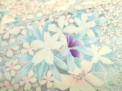袋帯　西陣織　京友禅堰出し紅型染　　新品　証紙付き 袋帯 西陣織 京友禅堰出し紅型染 新品 証紙付き - メルカリ