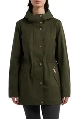 ハンター レディース アウター ジャケット・ブルゾン Hunter Adela Hooded Waterproof Jacket Hunter Green グリーンのサムネイル