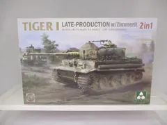  未組立 プラモデル TAKOM タコム 1/35 TIGER I LATE-PRODUCTION ｗ/Zimmerit 2in1のサムネイル