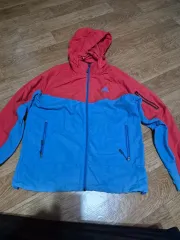 アディダス正規品 プー ラ ジャケット (ブルー/レッド バイカラー)85のサムネイル