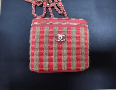 CHANEL シャネル【極美品】チェーンショルダー バニティ カゴ バイ 