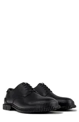 カンペール メンズ シューズ ダービー Camper Pix Derby Black ブラックのサムネイル